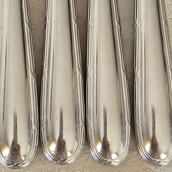 Christofle Pastorale dinner knife set of 4 - Picture 4 of 5